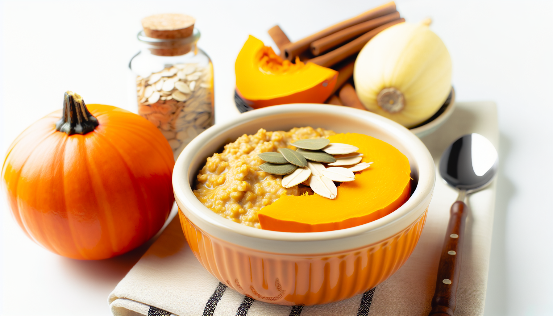 Sütőtökös zabkása reggeli